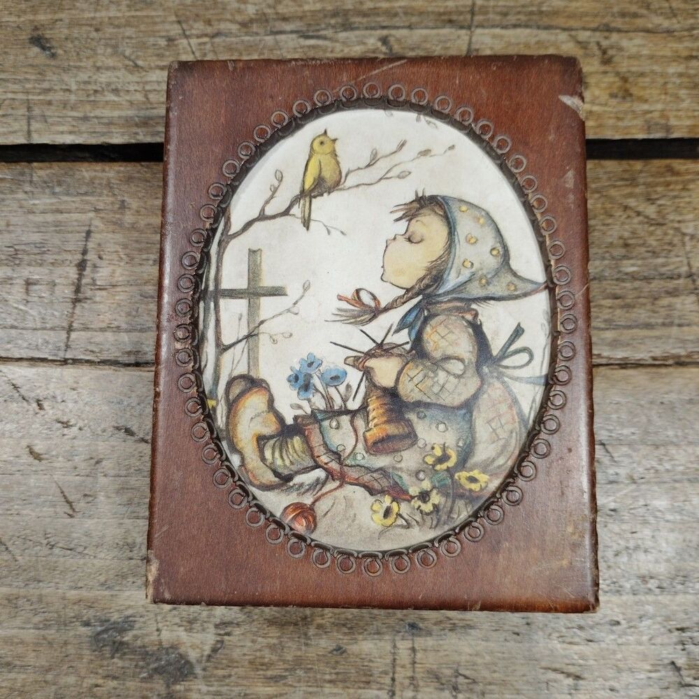 Hummel Trinket Music Box Jewelry Vintage Working *READ